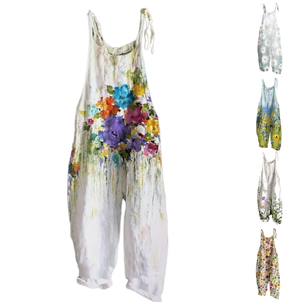 Amar Naomi - אוברול פרחוני משוחרר לקיץ