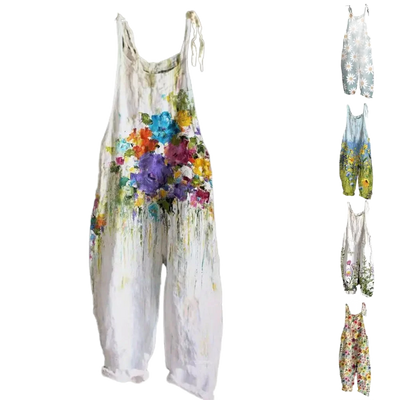 Amar Naomi - אוברול פרחוני משוחרר לקיץ