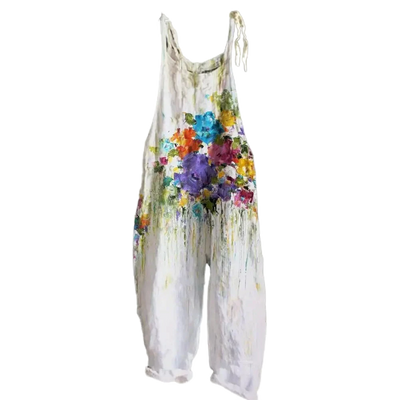 Amar Naomi - אוברול פרחוני משוחרר לקיץ