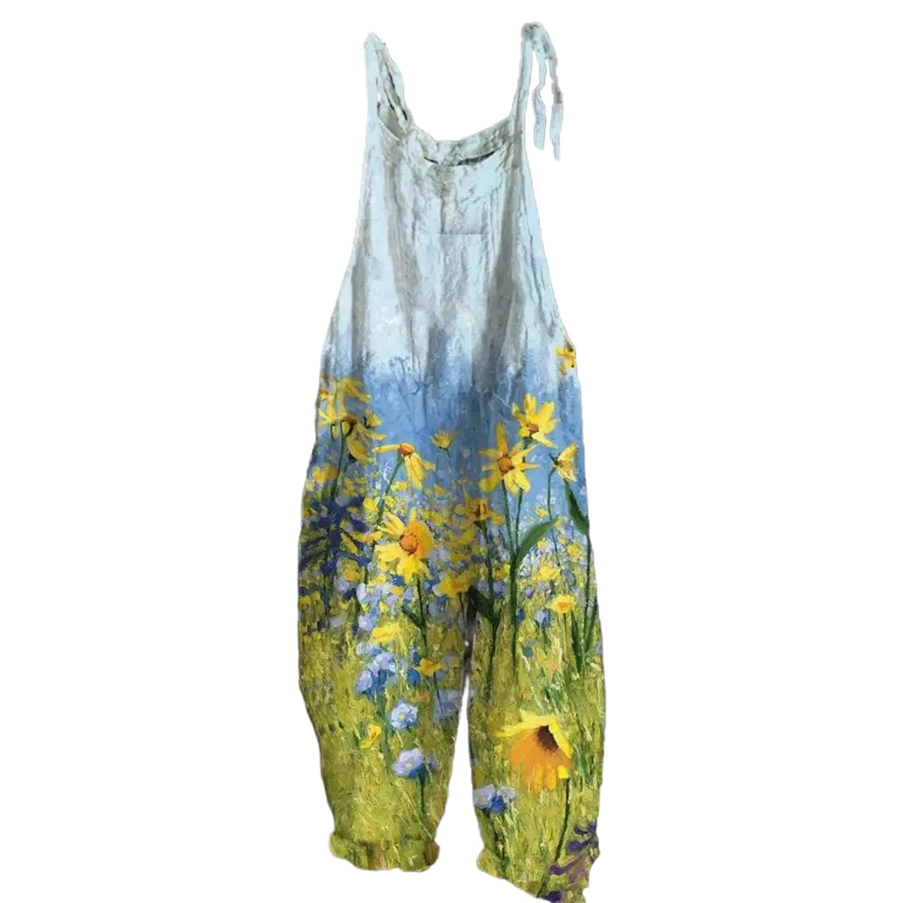 Amar Naomi - אוברול פרחוני משוחרר לקיץ