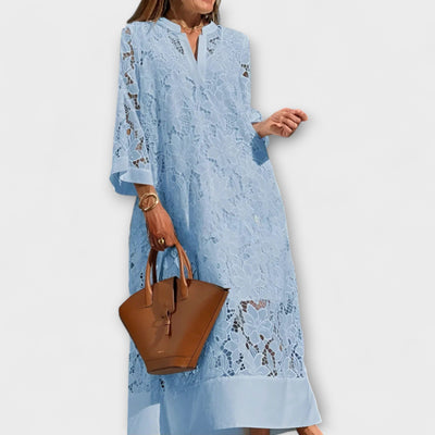 ברכה | שמלת כותנה נשית ונושמת באלגנטיות מודרנית