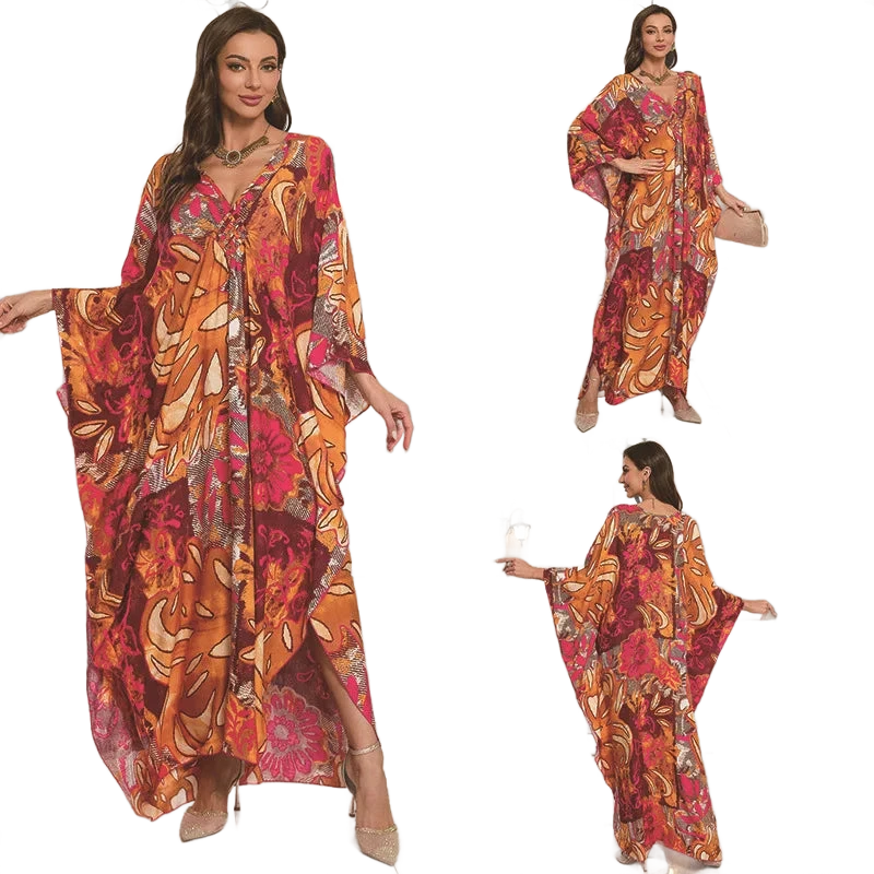 Amar™ Hila - שמלות קאפטן מקסי