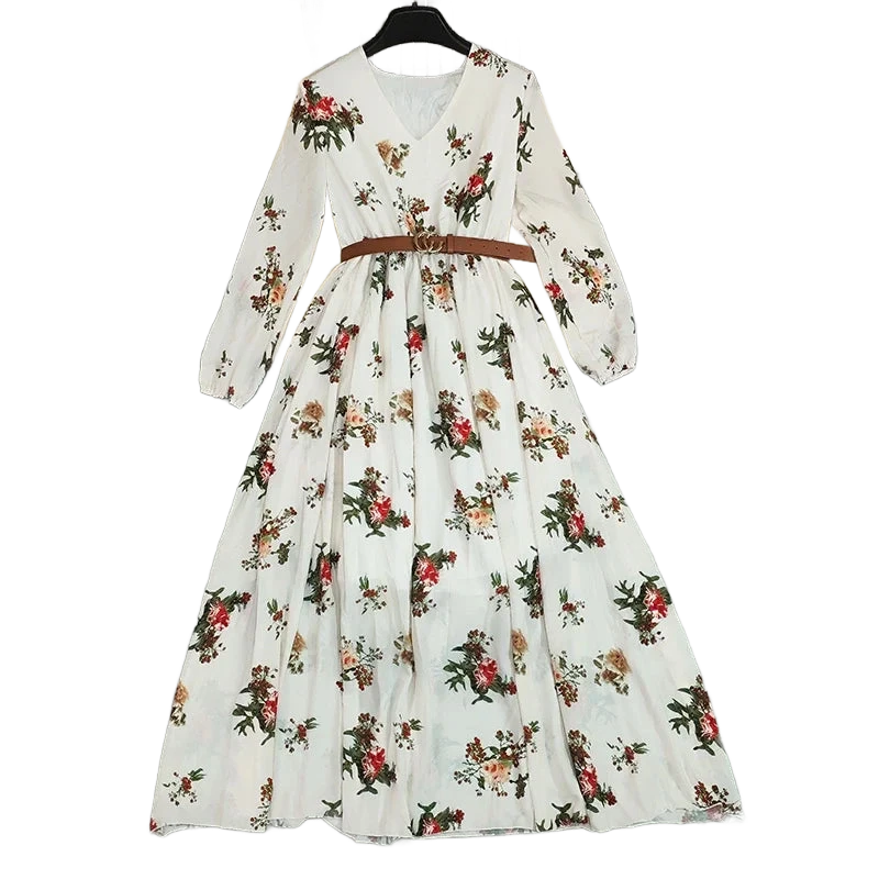 Amar™ Liora - שמלת מקסי בוהמית אלגנטית ומושלמת