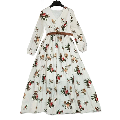 Amar™ Liora - שמלת מקסי בוהמית אלגנטית ומושלמת