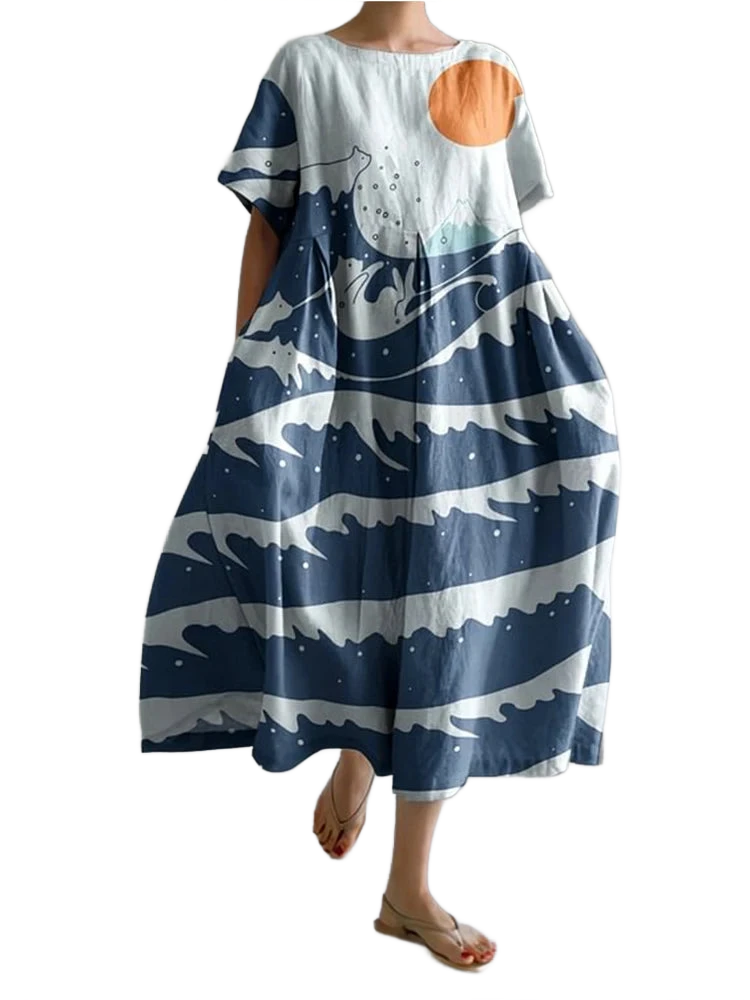 Amar Yaara - שמלה נשית זורמת ומחמיאה