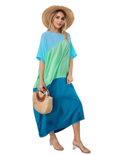 Amar™ Miriam - שמלת מקסי אלגנטית עם כיסים