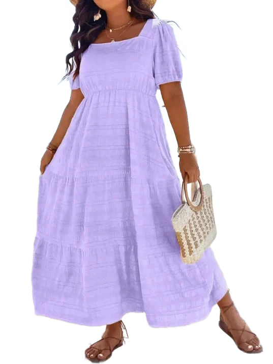 Amar™ Shira - שמלת A-ליין יומיומית