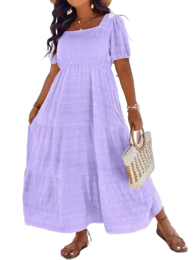 Amar™ Shira - שמלת A-ליין יומיומית