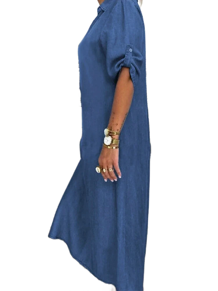 Amar™ Anat - שמלת ג’ינס אלגנטית וקלילה