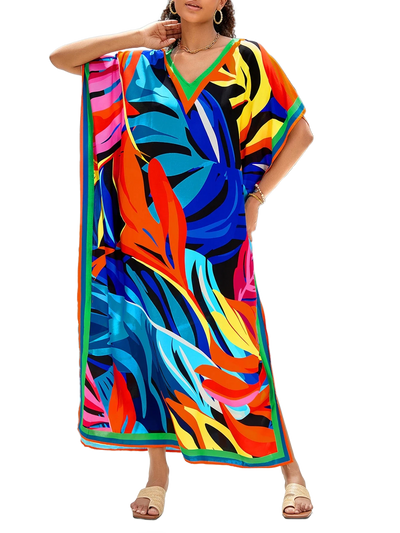 Amar™ Noa - שמלת קאפטן צבעונית לנשים