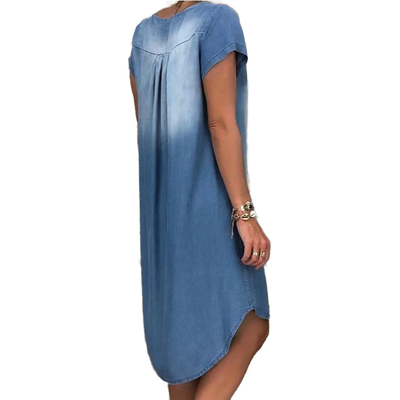 Amar™ Ilana - שמלת ג’ינס מחמיאה לכל מידה