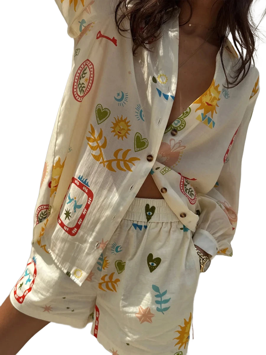 Amar Aliza - סט 2 חלקים קיצי, אלגנטי וסקסי