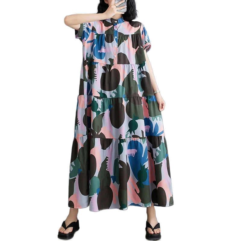 Amar™ Atara - שמלת בוהו שיק קייצית ורחבה