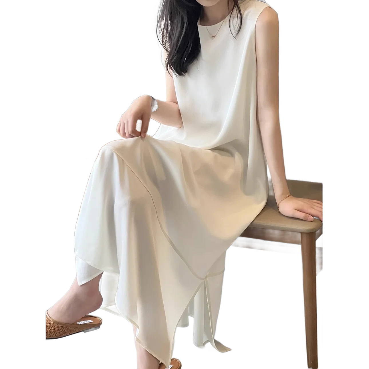 Amar™ Noga - שמלת קיץ נשית אלגנטית ומינימליסטית