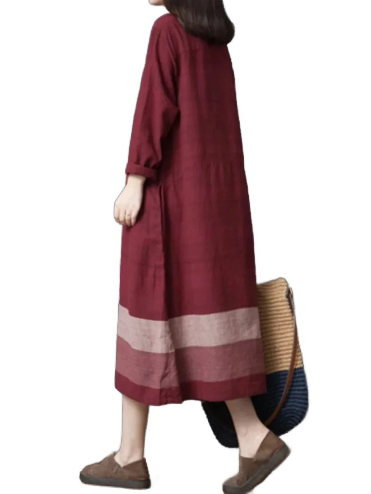 Amar™ Atara - שמלת נוחות וינטג' מחמיאה