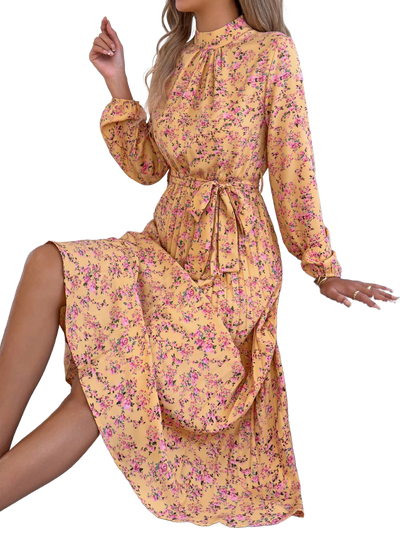 Amar™ Chaya - שמלה אלגנטית פליסה