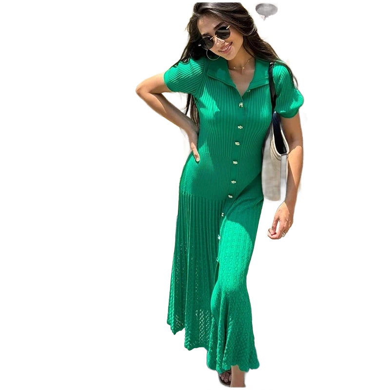 Amar™ Levona - שמלת סריג אלגנטית