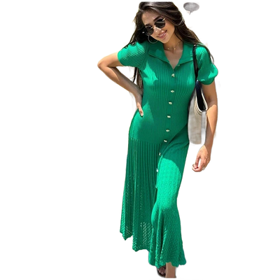 Amar™ Levona - שמלת סריג אלגנטית