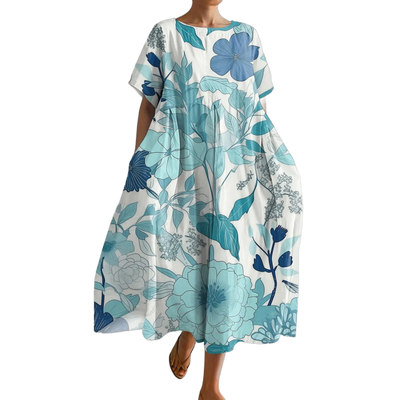 Amar™ Ravit - שמלת גרדיאנט עם כיסים