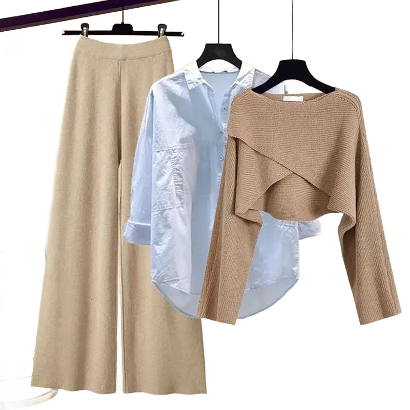 Amar™ Liora - סט תלת-חלקי נוח ורך עם שרוולים ארוכים