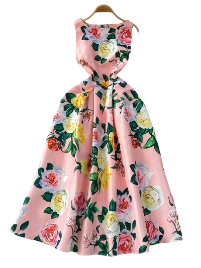 Amar™ Talya - חצאית פרחונית מחמיאה לנשים