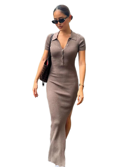 Amar™ Rotem - שמלת מקסי אלגנטית לנשים