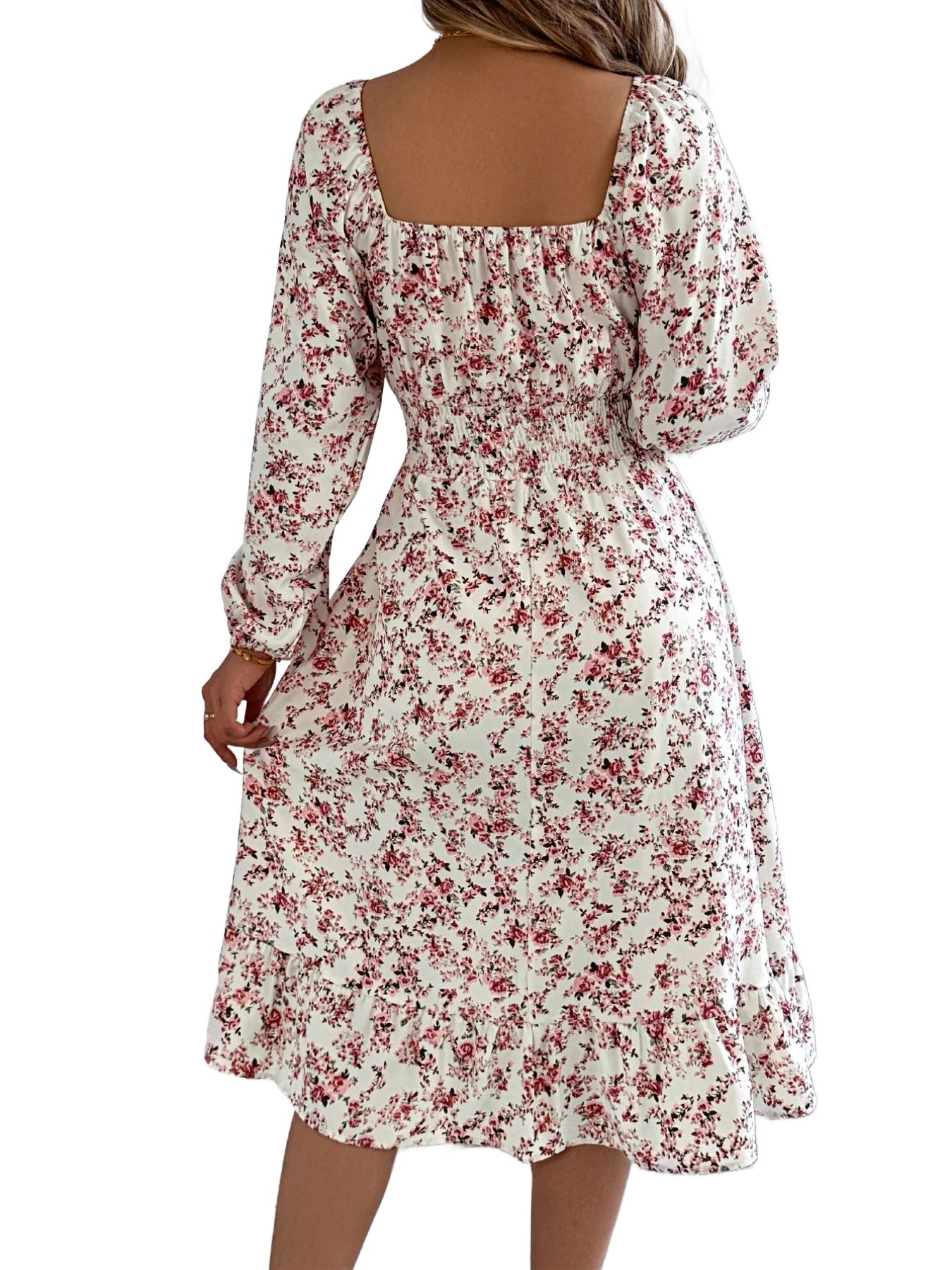 Amar™ Levona - שמלה פרחונית אלגנטית