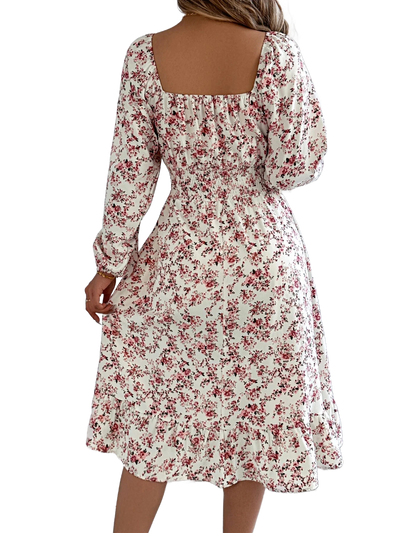 Amar™ Levona - שמלה פרחונית אלגנטית