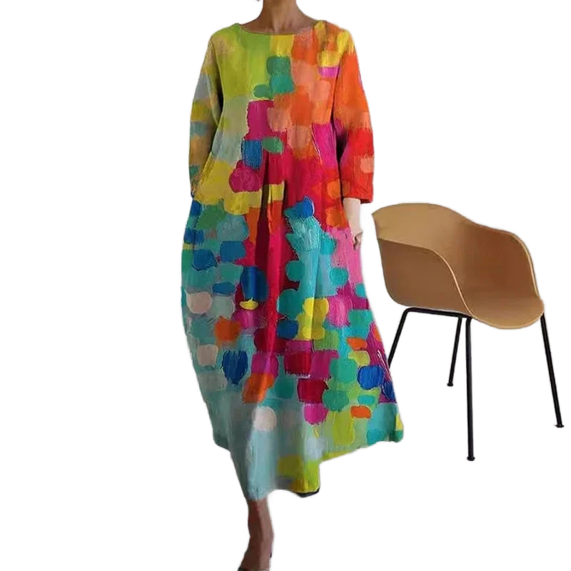 Amar™ Zohar - שמלת מקסי פרחונית