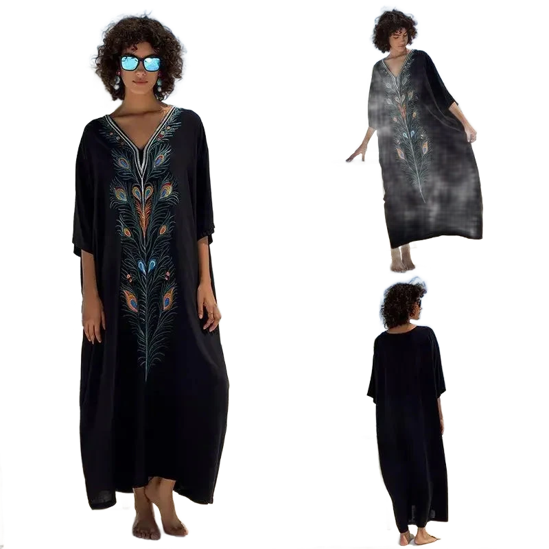 Amar™ Naama - שמלת קימונו מקסי