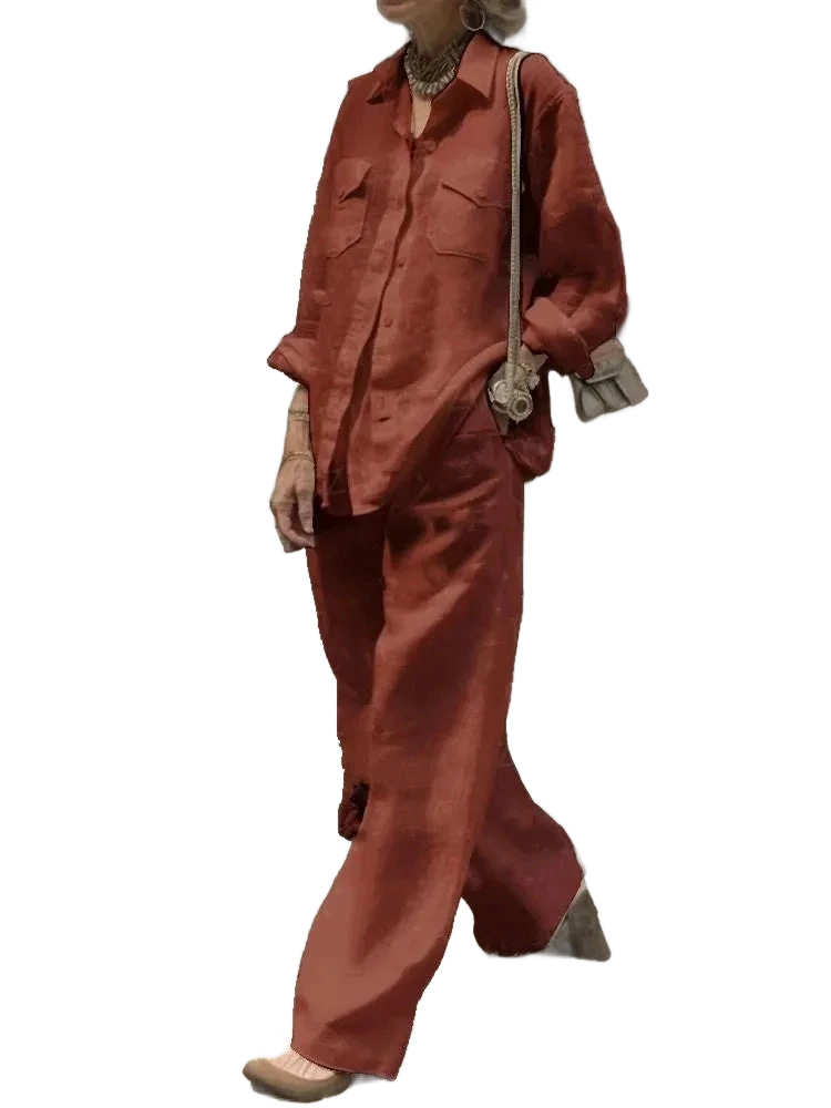 Amar™ Rina - סט פשתן נשים