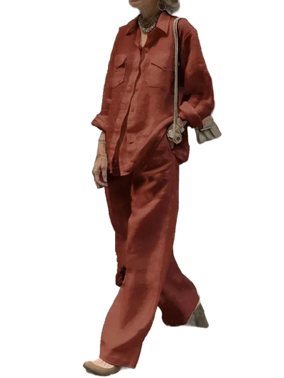 Amar™ Rina - סט פשתן נשים