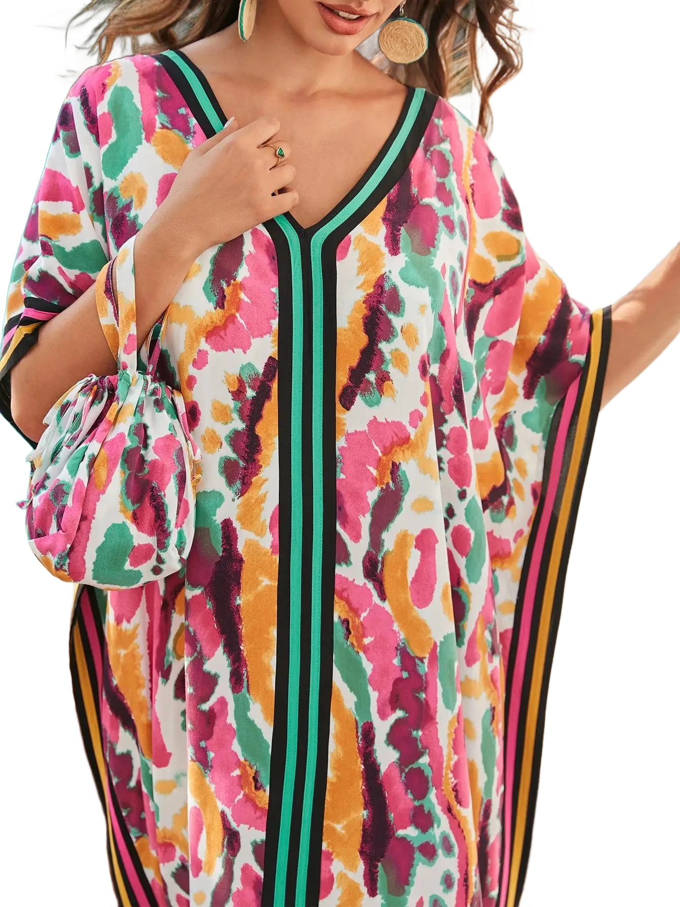 Amar™ Maya - שמלת קאפטן לנשים במידות גדולות