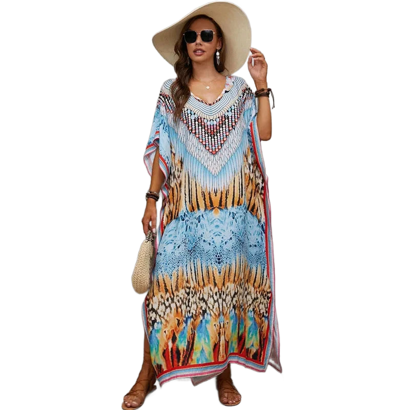 Amar™ Talia - שמלת קפטן חוף במידות גדולות