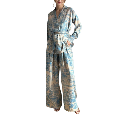 Amar™ Shira - סט חליפת מכנסיים לנשים