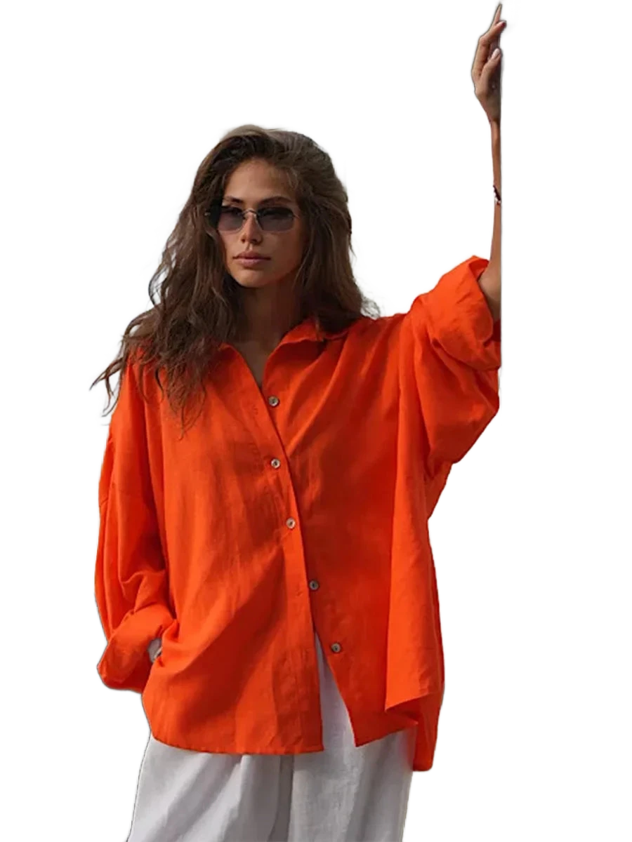 Amar™ Yael - חולצה רחבה עם שרוולים ארוכים
