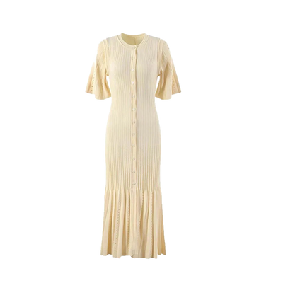 Amar™ Revital - שמלת בת ים סרוגה אלגנטית