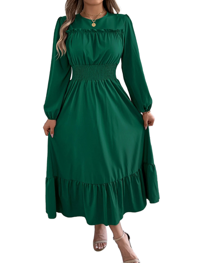 Amar™ Ronit - שמלת חורף סתיו אלגנטית ומחמיאה