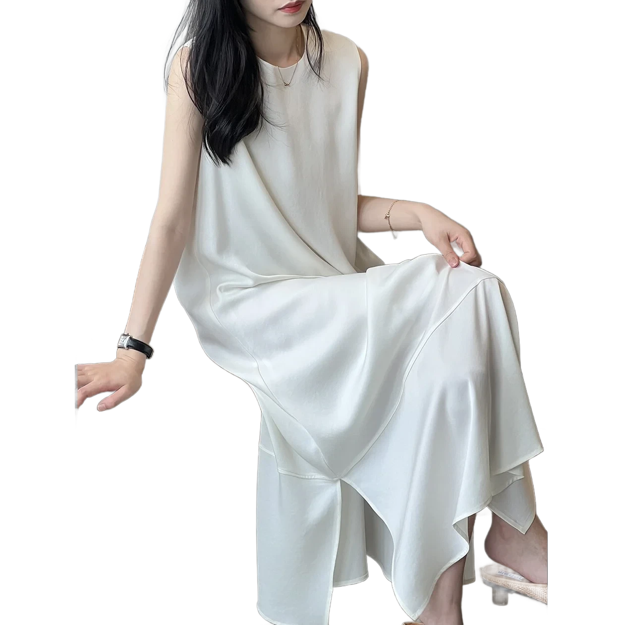 Amar™ Noga - שמלת קיץ נשית אלגנטית ומינימליסטית