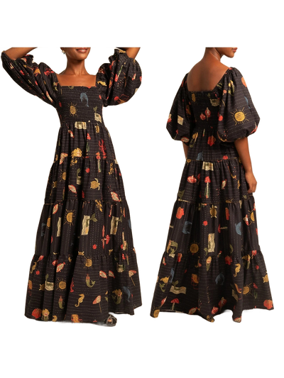 Amar Leah - שמלת מקסי טרופית לאישה