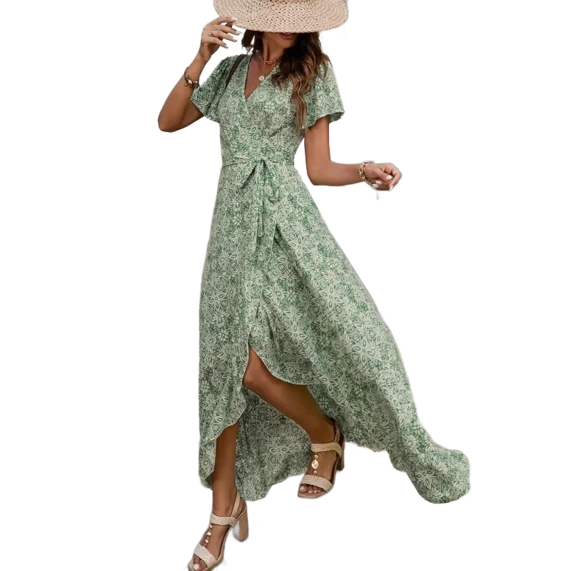 Amar™ Pnina - שמל̇ת קיץ אלגנטית עם מחשוף V