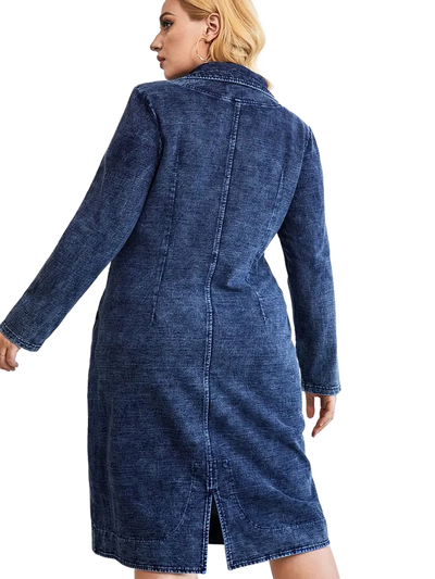 Amar™ Dalia - שמלת ג’ינס מחמיאה ומשוחררת