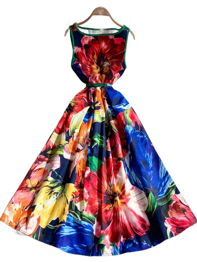 Amar™ Liron - שמלת מקסי קיצית אלגנטית