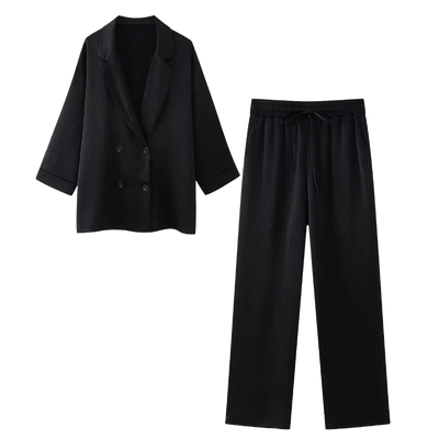 Amar Revital - סט חליפה מחויטת נשית אלגנטית