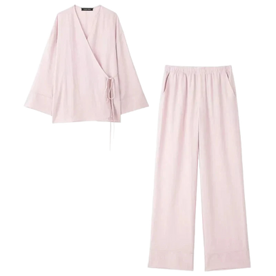 Amar™ Zimra - סט פיג'מת וינטג' לנשים