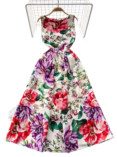 Amar™ Zemira - שמלת נשף מודפסת יוקרתית