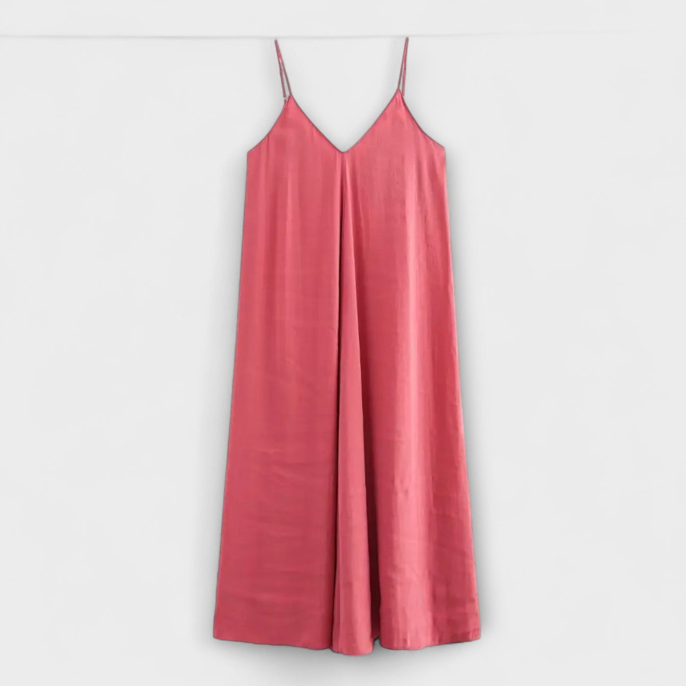 לילך | שמלת מקסי משי רכה ומחמיאה