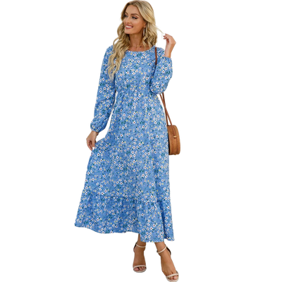 Amar™ Leah - שמלות מקסי בדי פרחים בוהו