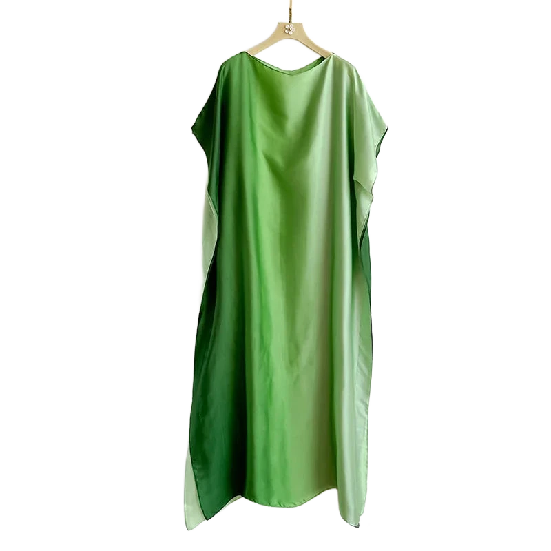 Amar™ Lior - שמלות מקסי מבד סטן פרחוני