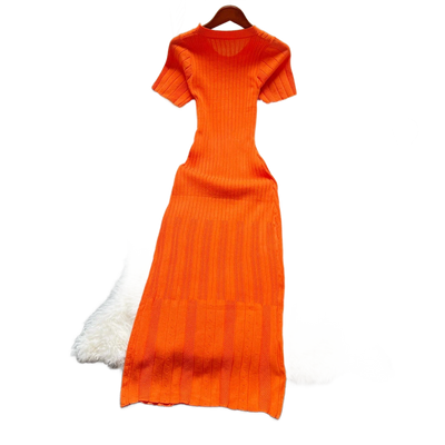 Amar™ Malka - שמלת קיץ סרוגה אלגנטית